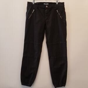 Zara Woman Premium Denim Collection Breathable Elasticized Ankles Women's Size 8